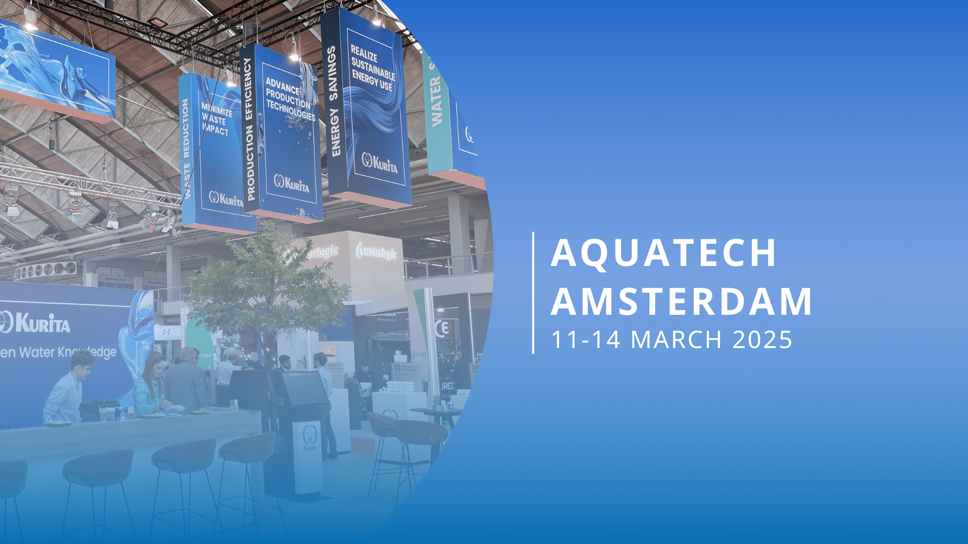 Kurita Participates in Aquatech Amsterdam 2025